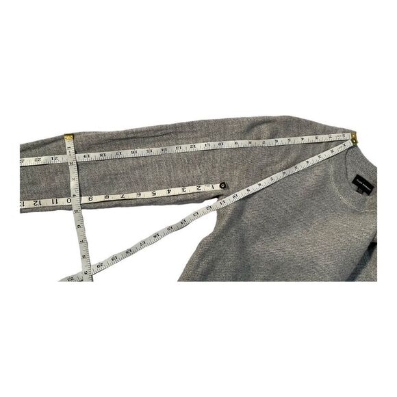 Club Monaco Women’s Gray 100% Wool Long Sleeve Pullover Sweater Size Small - Picture 10 of 12